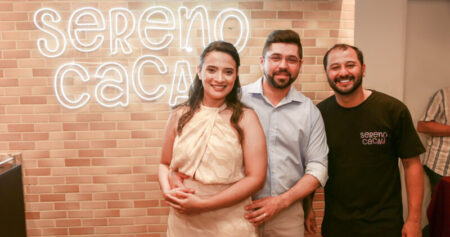 Helen Alves, Wendel Mendes e Bruno Sereno