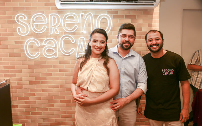 Helen Alves, Wendel Mendes e Bruno Sereno